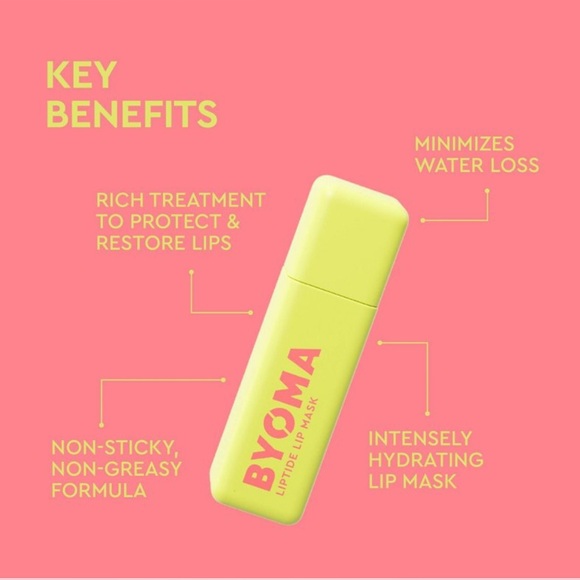 BYOMA Duo Gift Set - Liptide Lip Mask & pH Lip Oil - Picture 5 of 6